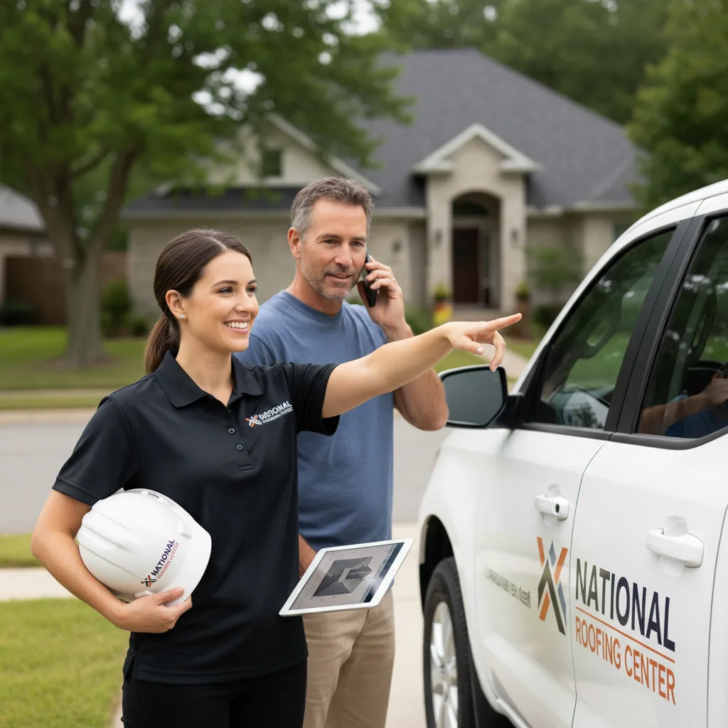 National Roofing Center customer support in Johnson